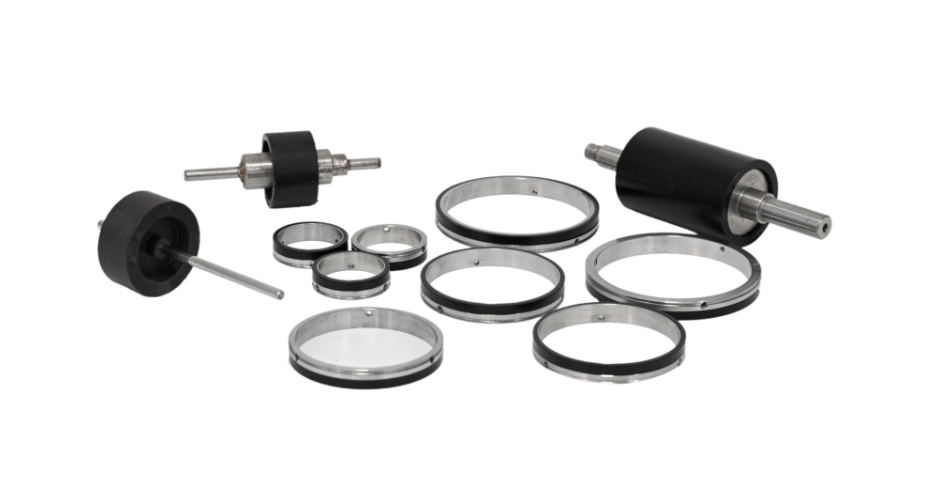 Assemblaggi magnetici NdFeB su misura legati, inclusi rotori motori ad alta velocità con alberi e anelli codificatori magnetici di precisione