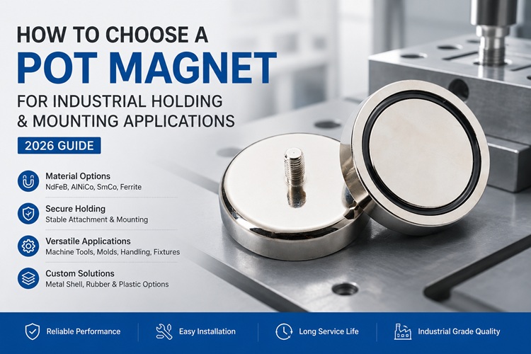 How to Choose a Pot Magnet for Industrial Holding & Mounting Applications | 2026 Guide