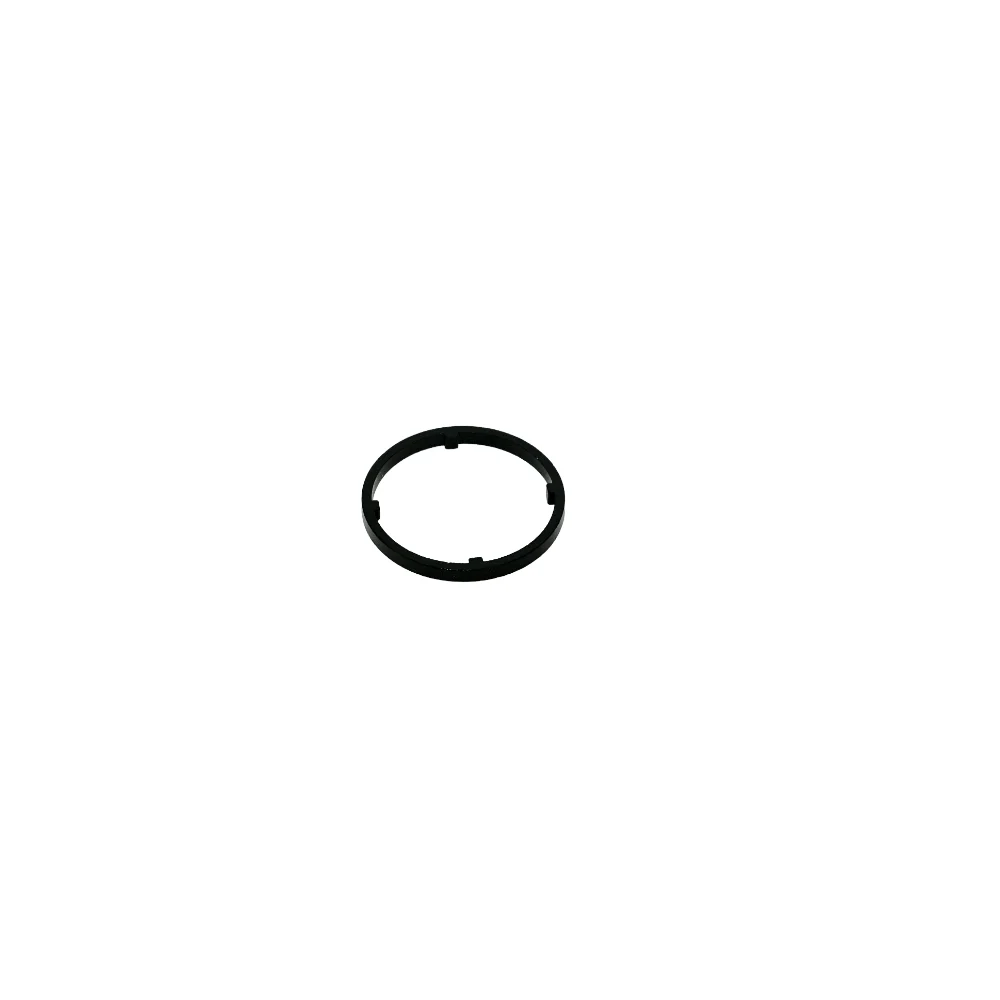 Black outline of a single oval shape